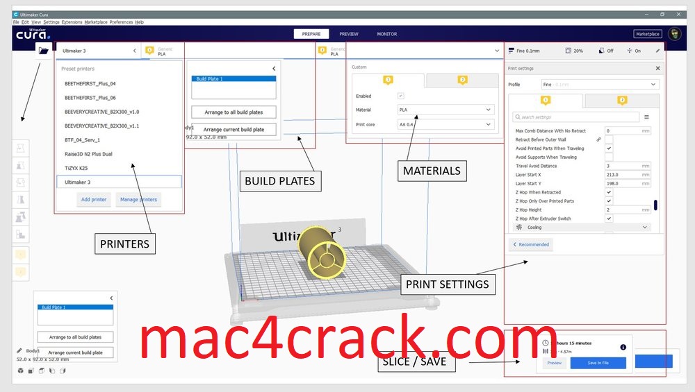 Ultimaker Cura 5.8.0 Crack + Registration Key [64/Bit] Download 2024