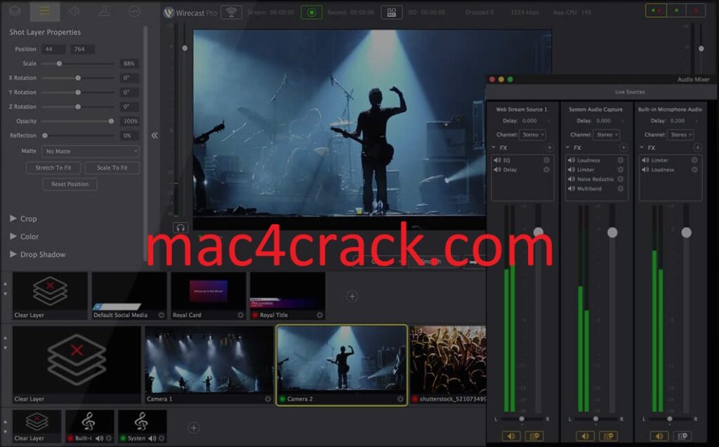Wirecast Pro 15.3.4 Crack + Serial Number [Latest] Download 2023