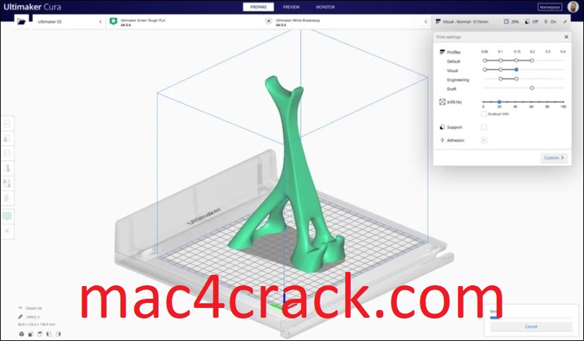 Ultimaker Cura 5.3.4 Crack + Registration Key [64/Bit] Download 2023