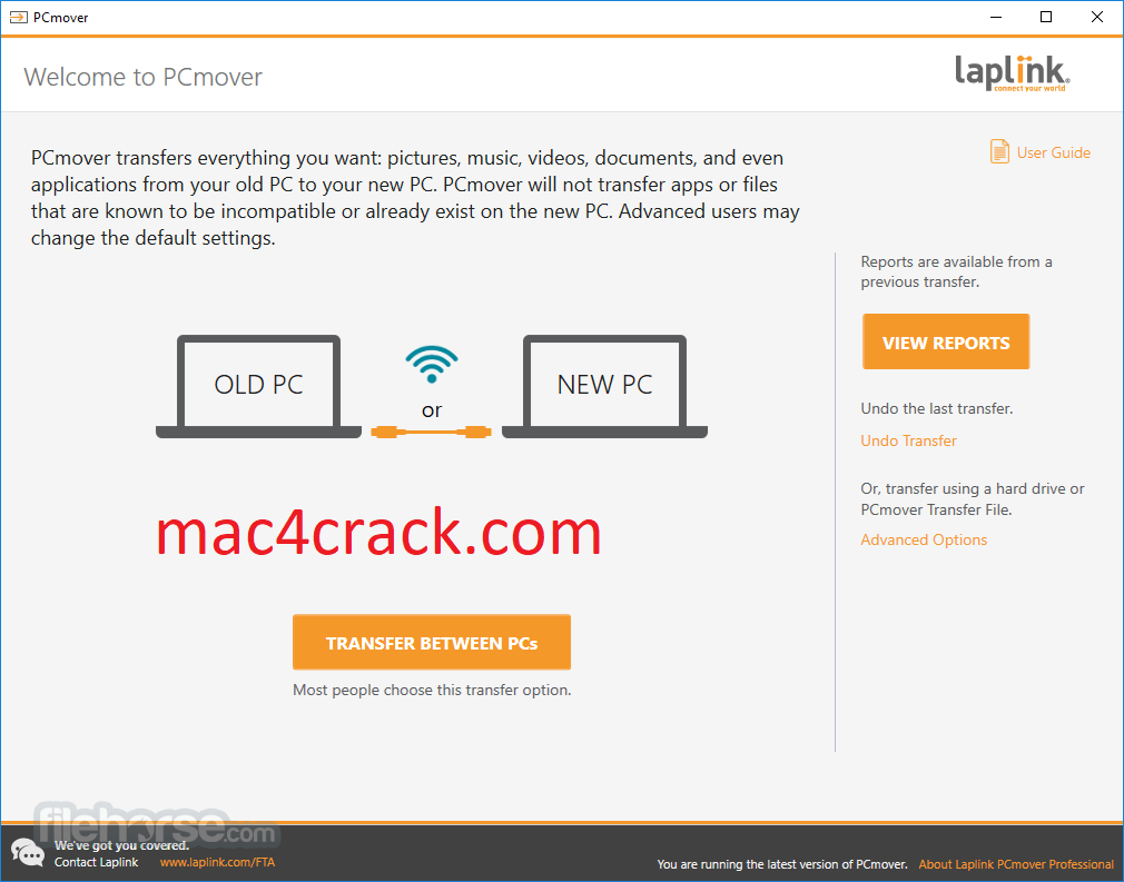 PCmover Professional 12.0.1.40138 Crack + Serial Key [2023] Latest