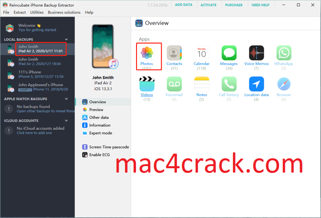 iPhone Backup Extractor 7.7.48 Crack + Keygen [Updated] 2023