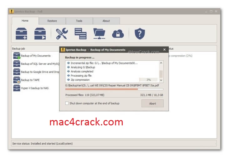 Iperius Backup 7.6.2 Crack With Keygen Free Download 2022