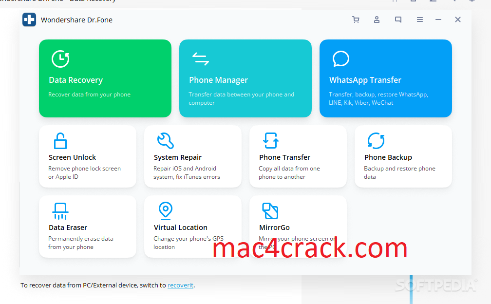 Wondershare Dr.Fone 13.3.5 Crack + License Key 2023 Mac/Win