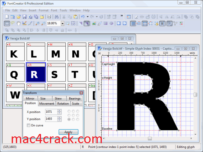FontCreator Pro 15.0.0.2951 Crack With Registration Code 2024 [Latest]