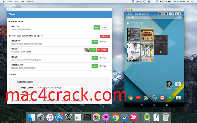 Vysor Pro 4.1.77 Crack With License Key 2022 [Full Version ]