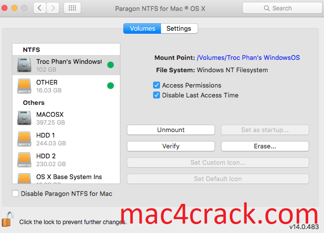 Paragon NTFS 17.0.72 Crack + Serial Number 2022 [Latest] For Mac