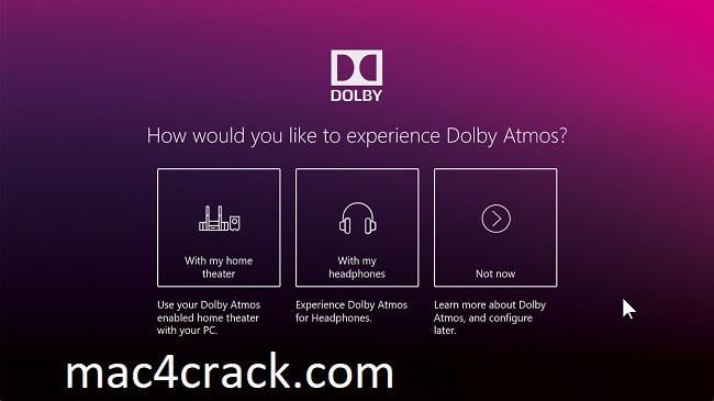 Dolby Access 3.7.2028.0 Crack With Serial Key Free Download