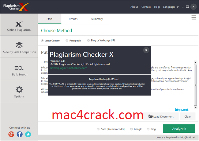 Plagiarism Checker X 8.0.8 Crack + Serial Key Full [Version] 2023